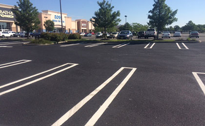 Asphalt Overlay and Restripe